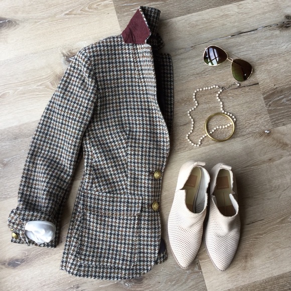 J. Crew Jackets & Blazers - J. Crew 000P Rhodes Houndstooth Blazer